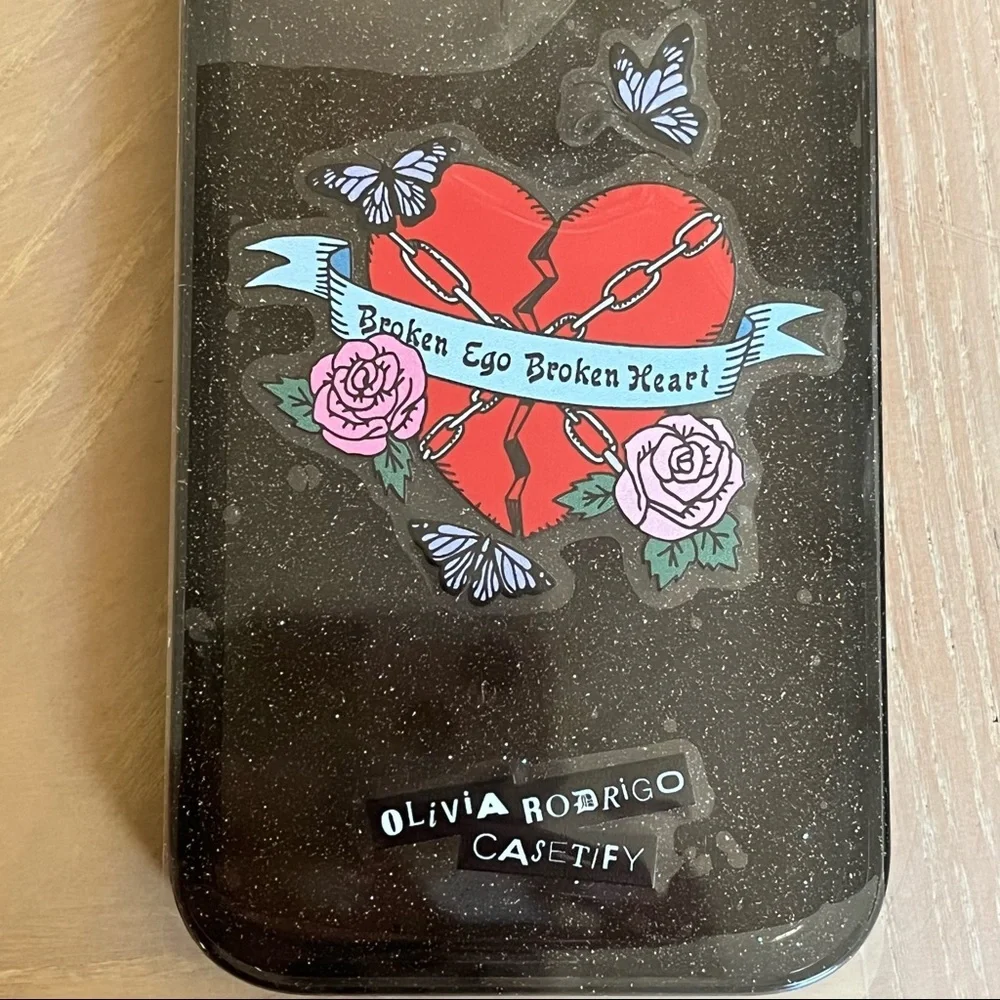 OLIVIA RODRIGO Broken Ego Broken Heart iPhone 13 Mini Phone Case NEW NWT